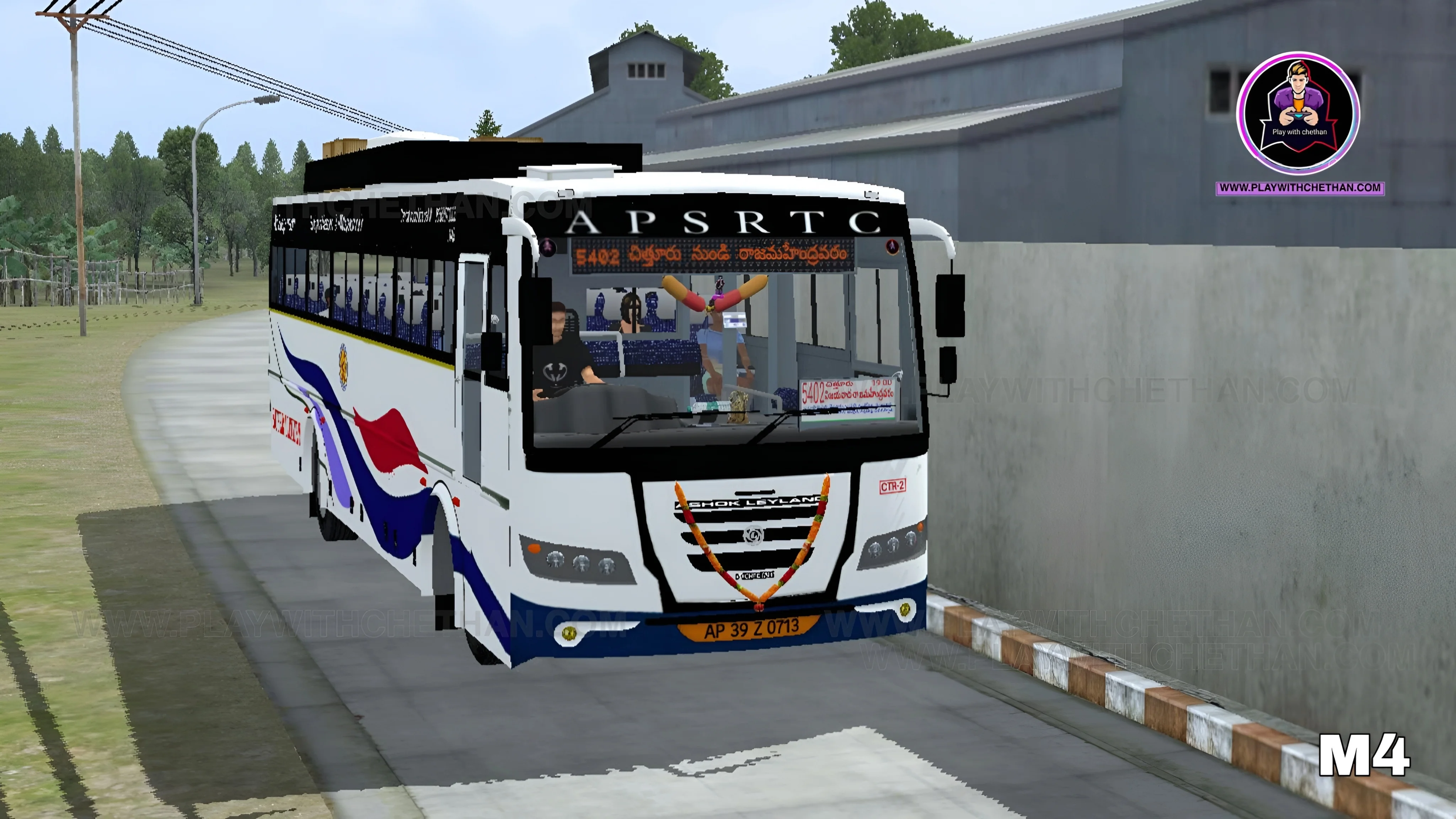 APSRTC SUPER LUXURY ashok leyland bs6 for bussid and bussin