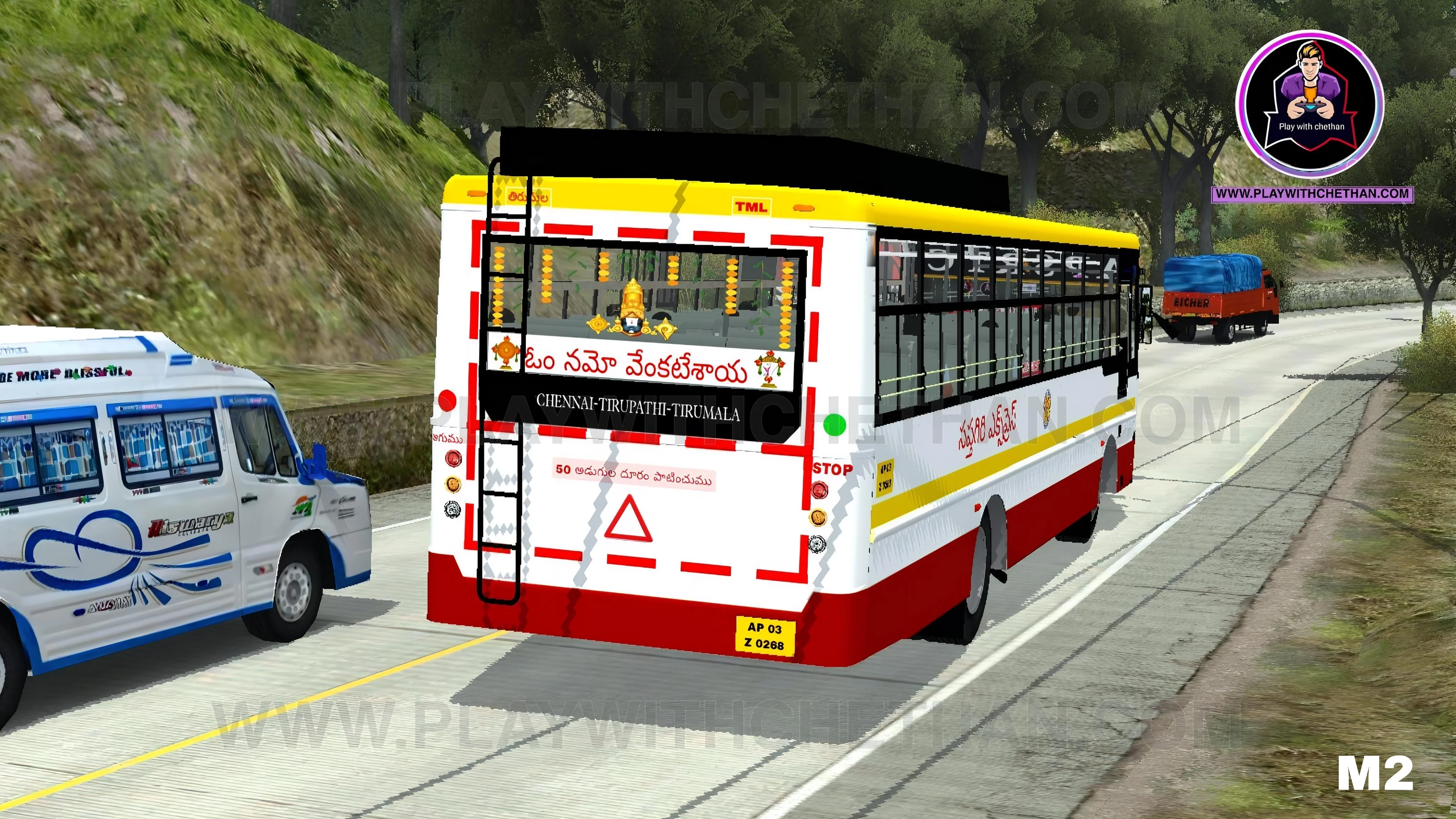 APSRTC SAPTHAGIRI EXPRESS Ashok Leyland bs3 BUS MOD for bussid and bussin - Gallery 3