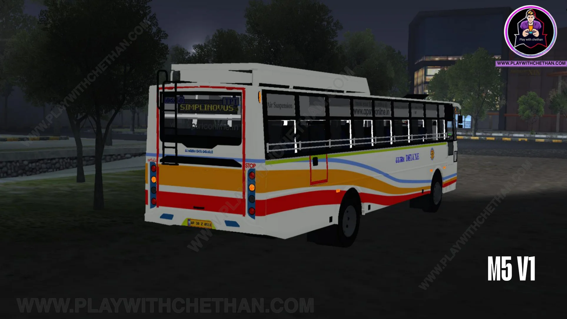 APSRTC ULTRA DELUXE Ashok leyland BS6 V1 bus mod for bussid and bussin - Gallery 9