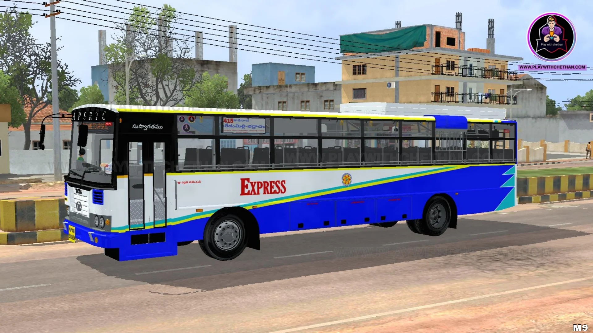 APSRTC EXPRESS NORMAL TATA BS6 bus mod for bussid & bussin