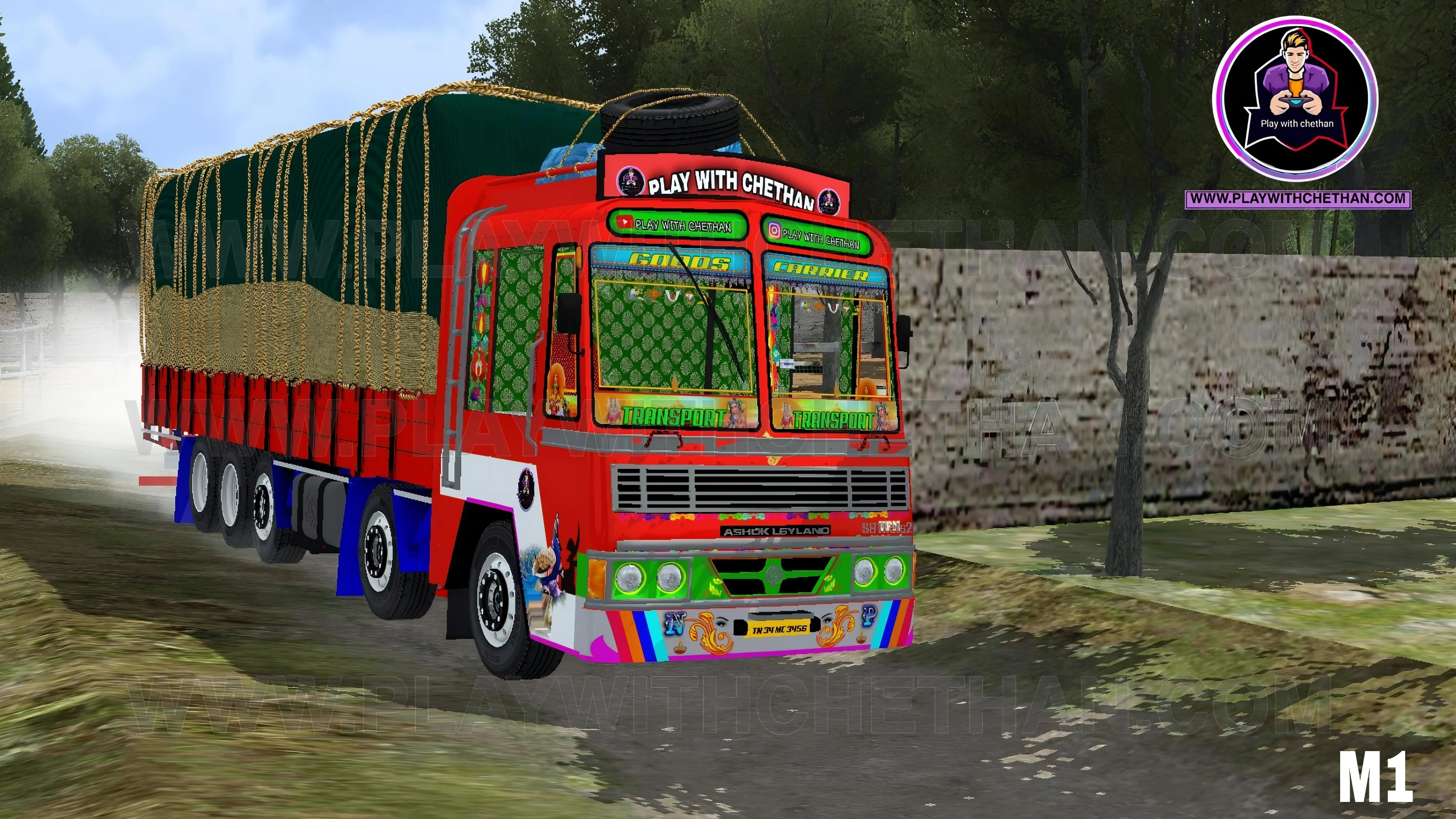 Ashok Leyland 16 wheel lorry mod for bussid and bussin - Gallery 2
