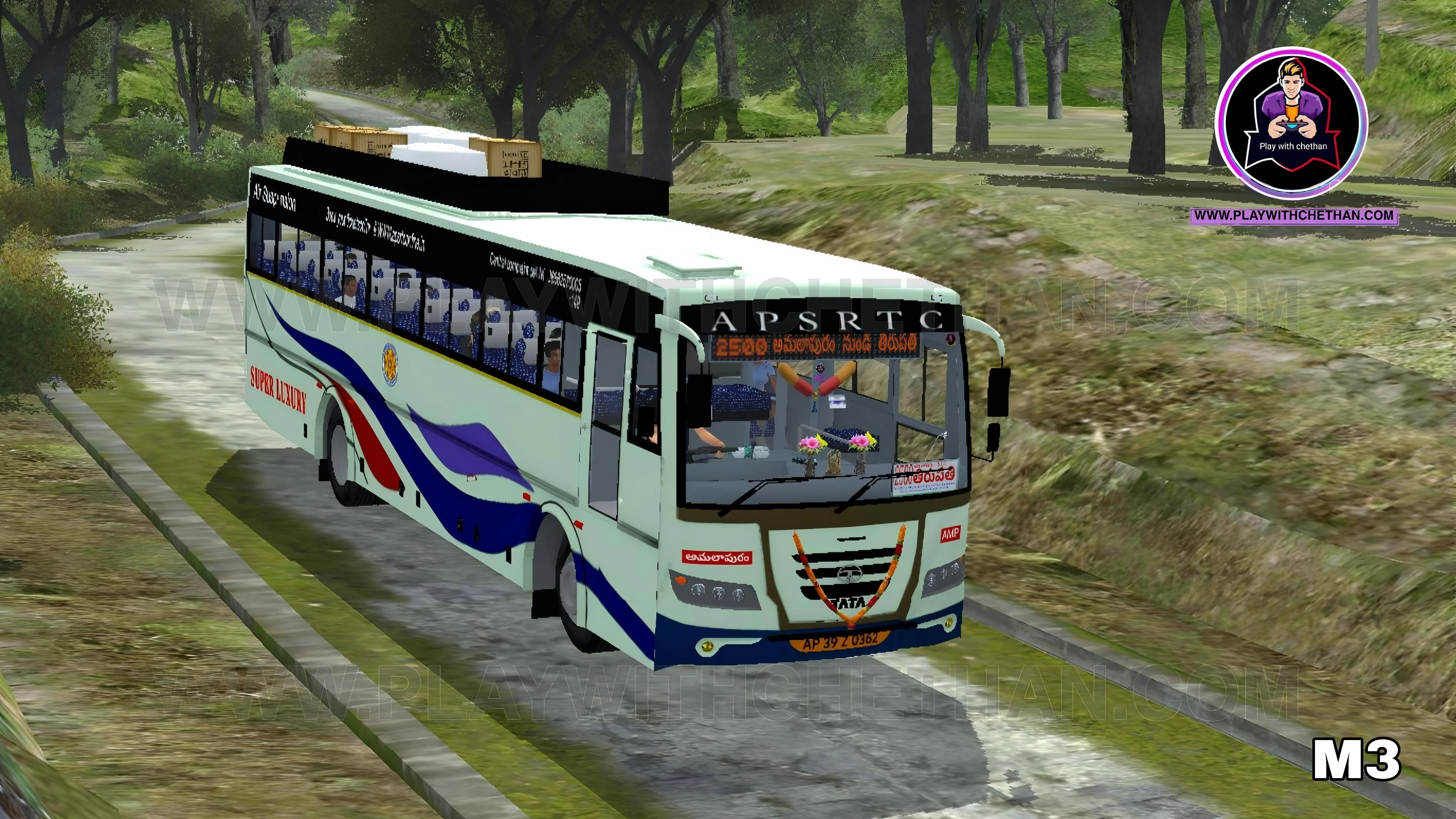 APSRTC SUPER LUXURY tata bs6 for bussid and bussin