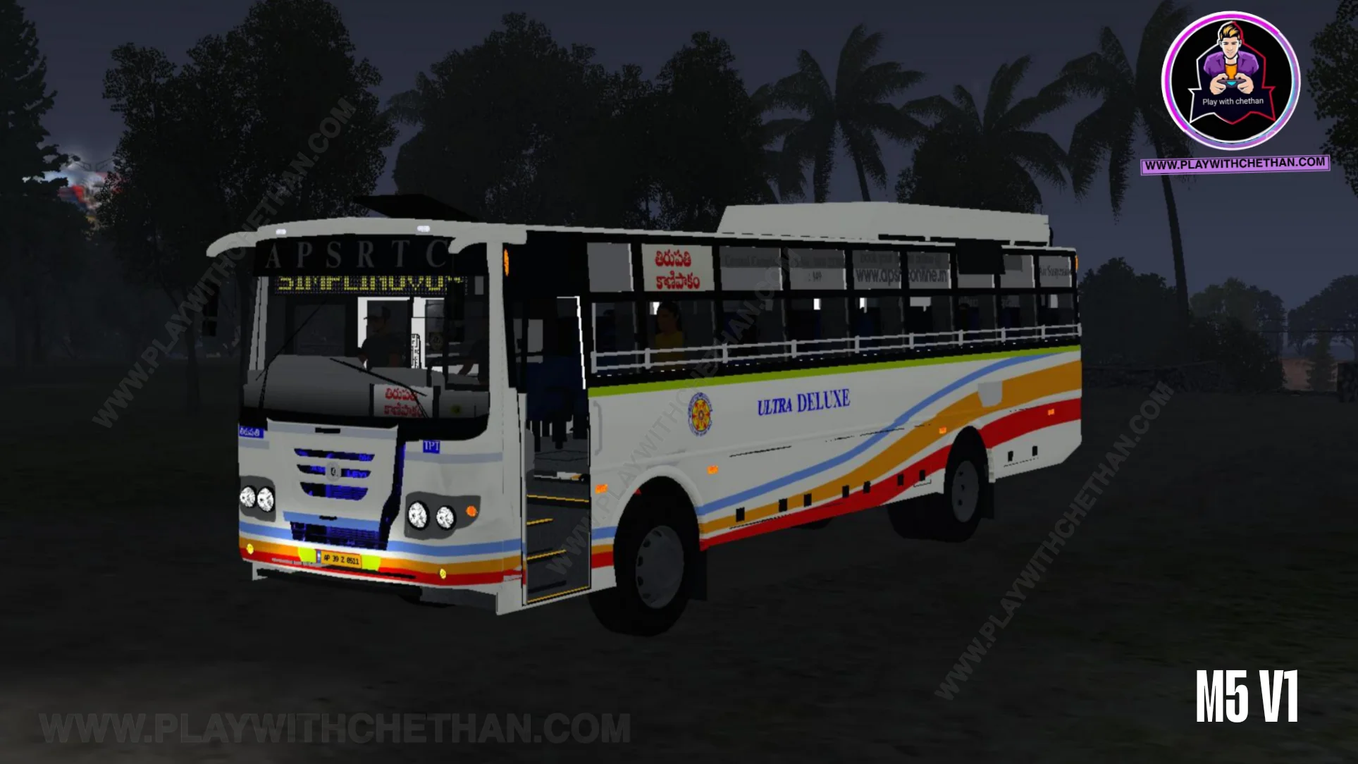 APSRTC ULTRA DELUXE Ashok leyland BS6 V1 bus mod for bussid and bussin - Gallery 8