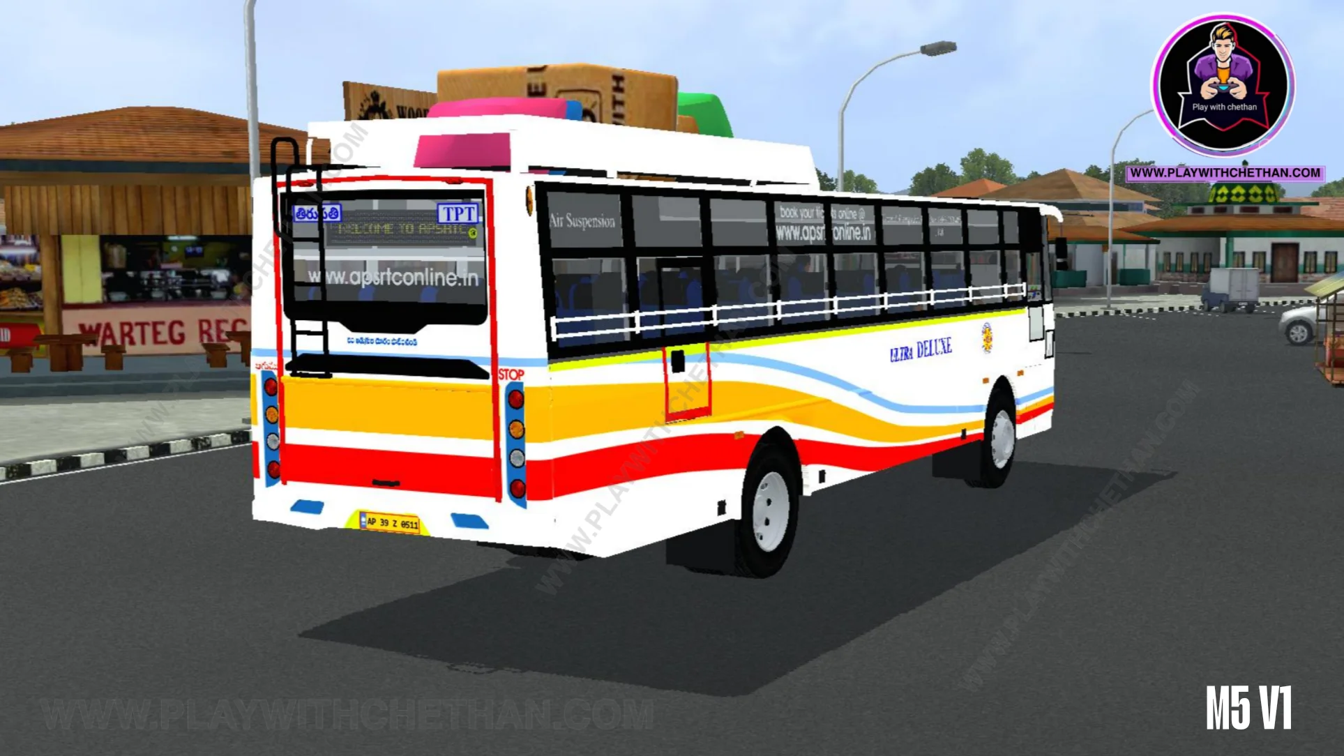 APSRTC ULTRA DELUXE Ashok leyland BS6 V1 bus mod for bussid and bussin - Gallery 3