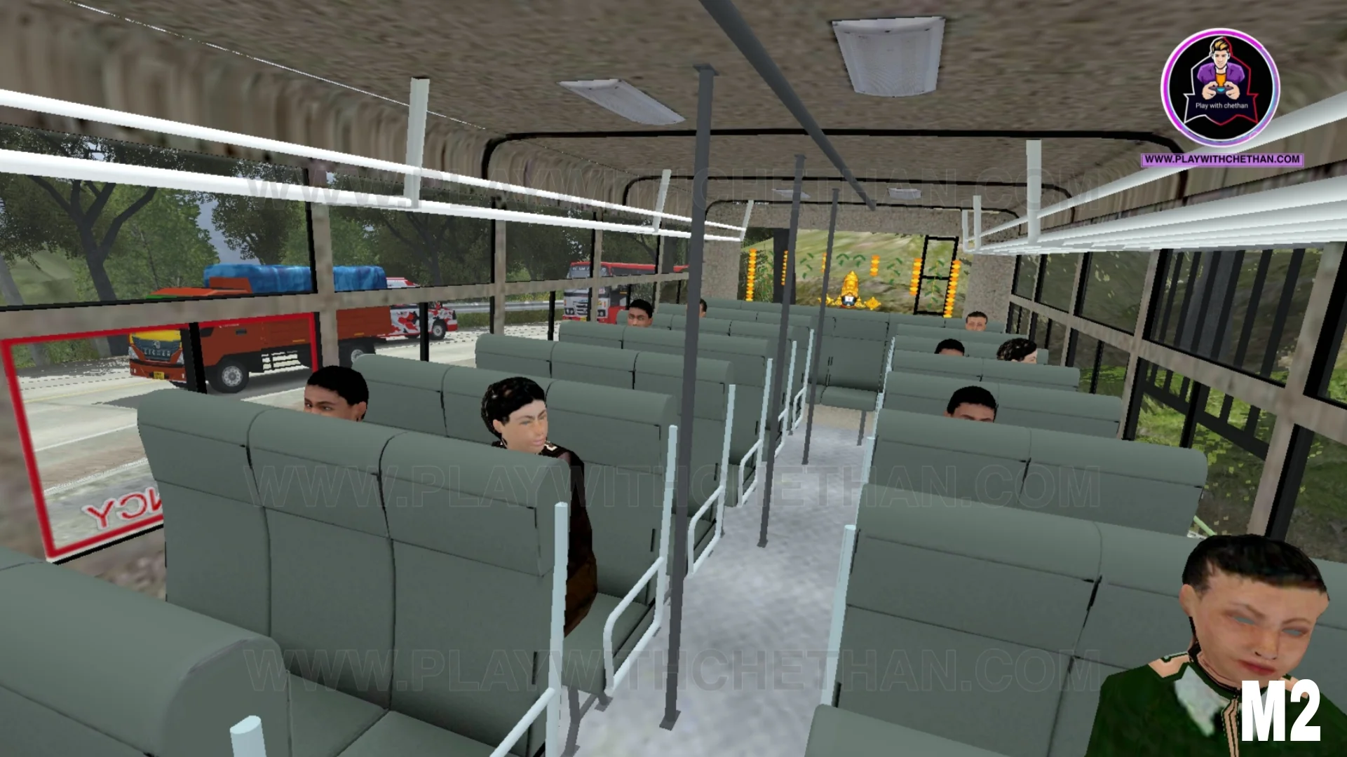 APSRTC SAPTHAGIRI EXPRESS Ashok Leyland bs3 BUS MOD for bussid and bussin - Gallery 7