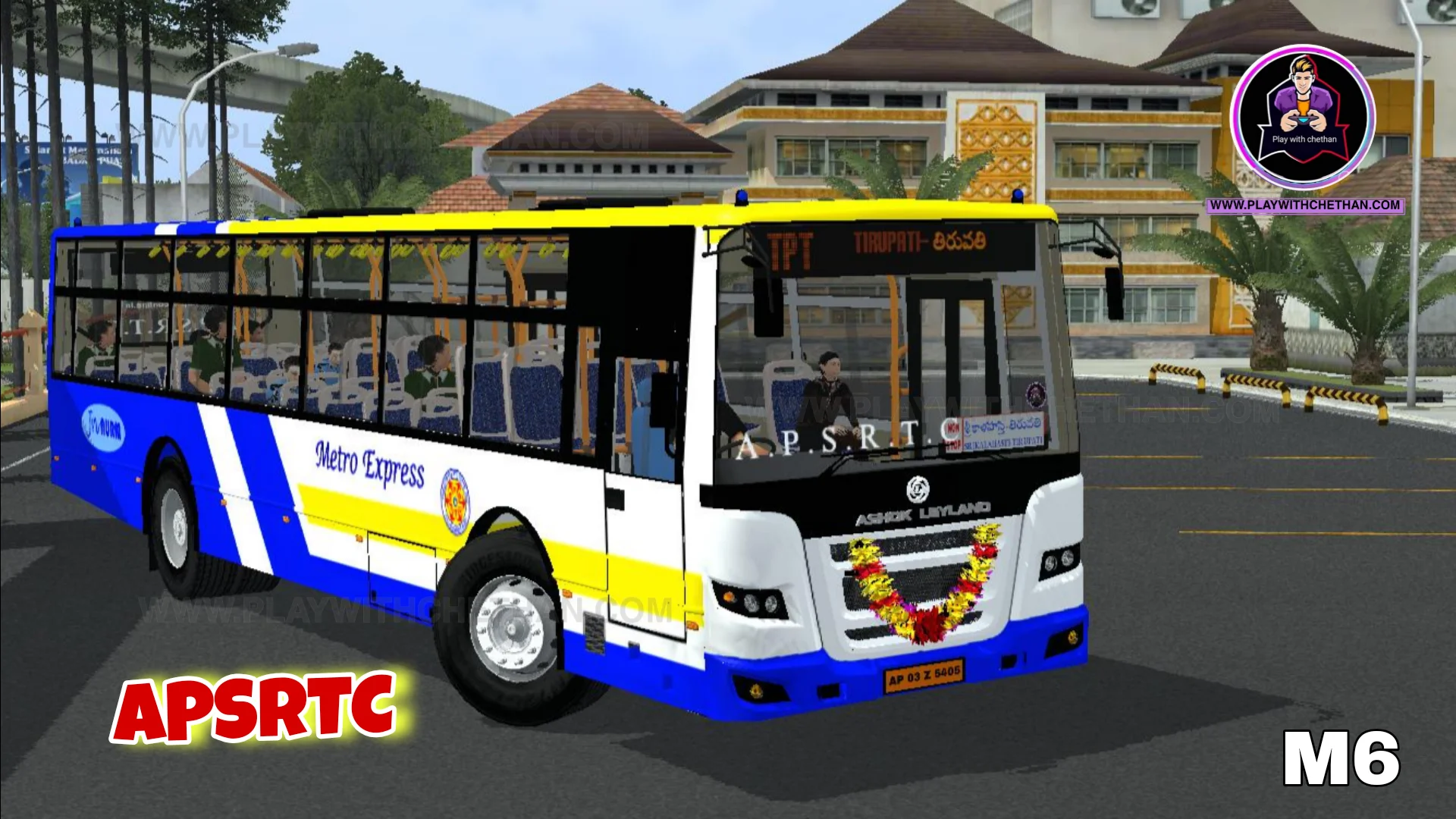 APSRTC METRO EXPRESS  Ashok leylanl JAN bs4 bus mod for bussid and bussin