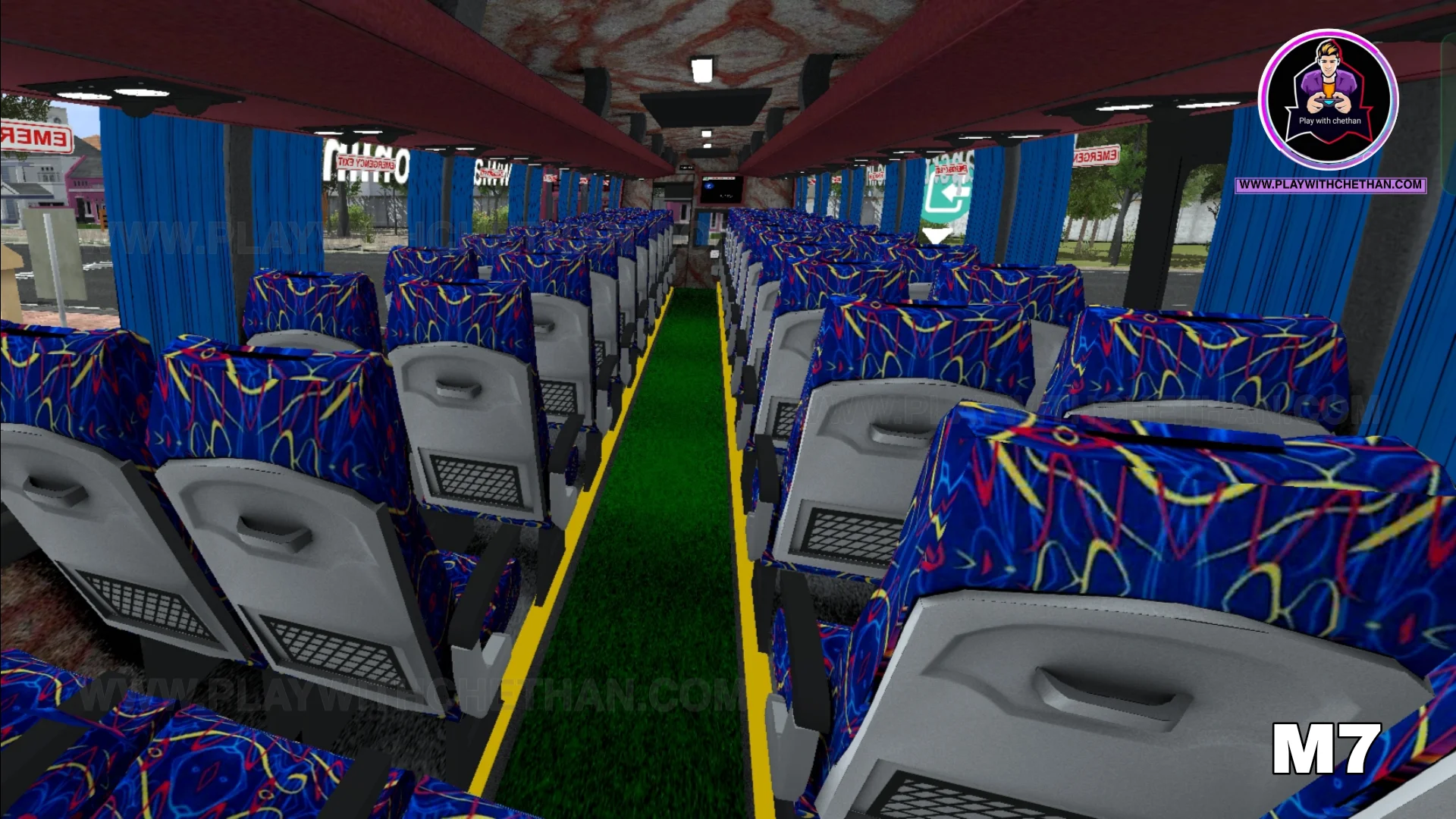 APSRTC INDRA CAPPELLA Ashok leyland seater A/C bs6 bus mod for bussid and bussin - Gallery 5