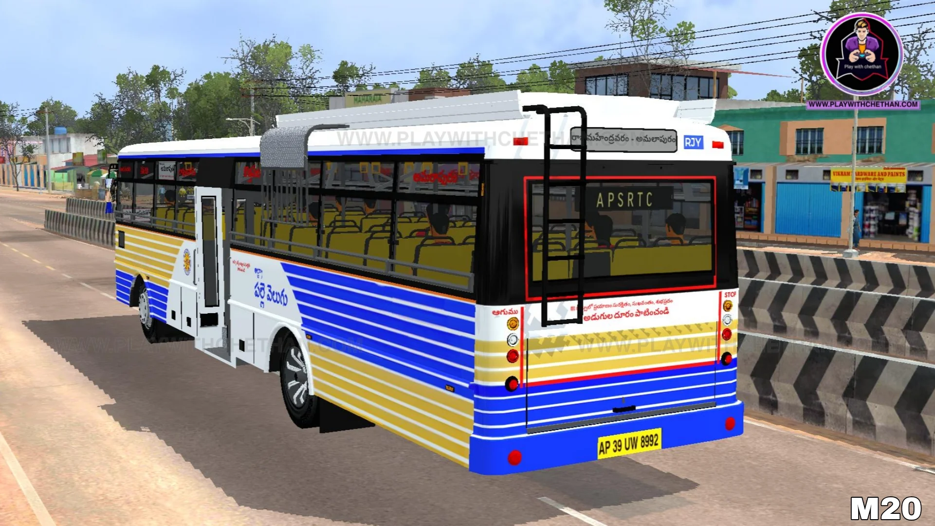 apsrtc ultra pallevelugu eicher bs6 bus mod for BUSSID & BUSSIN - Gallery 3