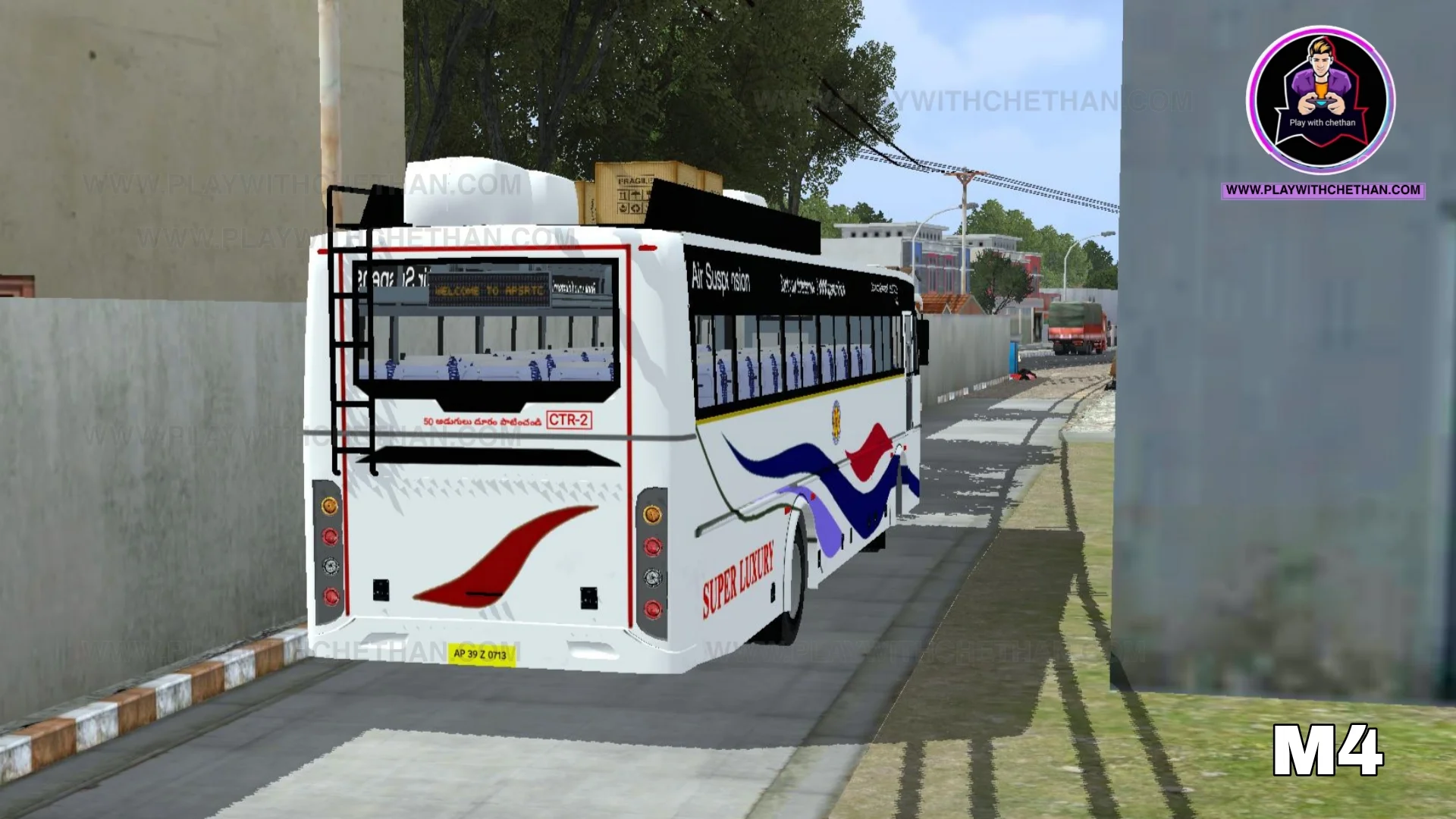 APSRTC SUPER LUXURY ashok leyland bs6 for bussid and bussin - Gallery 2
